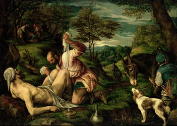Das Gleichnis vom barmherzigen Samariter, 1575